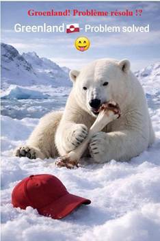 Une image contenant mammifère, ours, texte, Ours polaire
Le contenu généré par l’IA peut être incorrect.